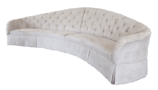 DESIGNER TUFTED COUCH