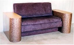 [Lock-in couch w/ 12" wide dividers]